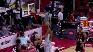 Jordan Mickey Highlights vs. Portland Trail Blazers at Las Vegas SL (12 points, 13 rebounds)