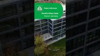 Munich Urbal Colab office #building in Munich, Germany with Pilkington solar control #glass