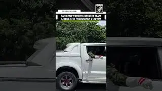 Pakistan Women cricket team arrive at R Premadasa Stadium in Colombo ahead of World Cup Match
