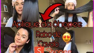 APLIQUE RABO DE CAVALO 85 CM DA Shopee😍🤭😧MELHOR COMPRA🤞