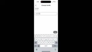 UPSCROLLED app - how to change username
