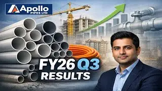 Apollo Pipes Q3 FY26 Results 🔧 | Pipes Business Growth + Margin Update | Share Analysis
