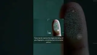 How Do Smartphones Detect Your Fingerprint? Explained!     #fingerprintsensor  #howitworks