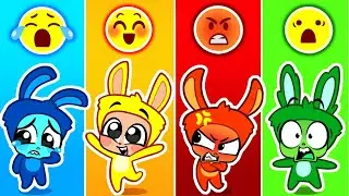 Labubu Story 🐰Feelings and Emotions for Kids 😊💖 Educational Cartoons 🤔