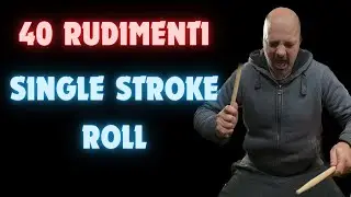 40 rudimenti - Single stroke roll - Rullo a colpi singoli