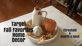 TARGET Fall Home Decor Favorites- THRESHOLD & HEARTH AND HAND