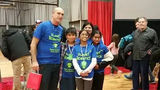 22nd Friday after Thanksgiving Chain Reaction event at MIT Museum- 2019- Team Planet Robotics