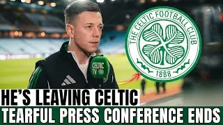BOMB DROPS: Callum McGregor ANNOUNCES Celtic Exit at Press Conference | Celtic News