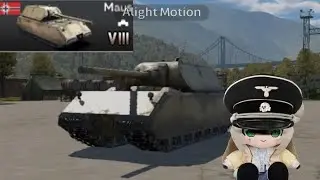 Maus Tikus Jerman WW2 #gameplay #warthundermobile #memes 
