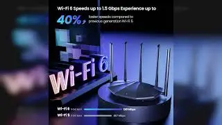 Review: Tenda WiFi 6 Router for Home, AX1500 Dual Band Gigabit Router for Wireless Internet, L...