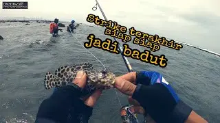 Grebek sarang kerapu || ultra light casting