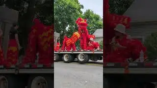 Chinese Dragon Dance - 4th of July Parade Chelmsford, Massachusetts 2024