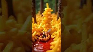 Lumberjack in a French Fry Forest! 🍟🪓