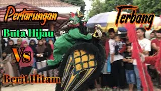 Buta Hijau Vs Berit Hitam Bendrong Reog Putra Vikar Jaya ||Puppet Art