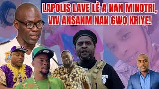 Deblozay nan Lafito, Minotri, Lapolis debake nan pwogram lan, dega, anpil plenyen atè a, tande koze!