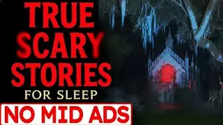 NO ADS 🛑 2 HOURS of TRUE Scary Stories for Sleep | Gentle Rain Sounds | Black Screen | Vol 10