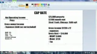 Real Estate Property Valuation - Cap Rate Method