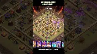 I Used Clone with Broom Witch and it Works (Clash of Clans)