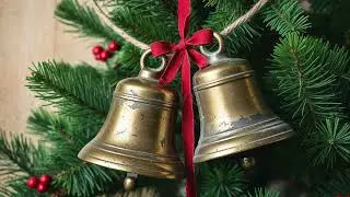 Jingle Bells Gold Rustic Holiday Frame TV Art &ndash; FREE Preview! 🔔