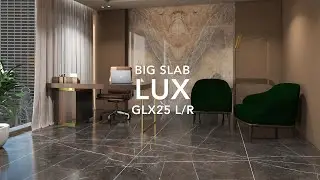 Create A More Luxurious Workspace With LUX Collection (Big Slab) GLX25 Breccia Blue