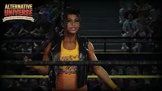AU RetroMania - Bianca Belair v Rhea Ripley (Women's Multiverse Championship)