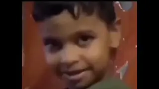 Small children crying while watching TV trending meme template