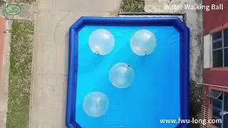 Fwulong Inflatable Water Walking Ball | Walk on Water Fun for All Ages