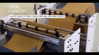 Automatic paper cutting machine, Lenore PCT1000