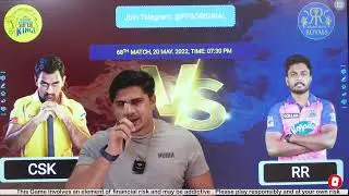 RR vs CSK Dream11 Team,CSK vs RR Dream11 prediction, {68th T20}, RR vs CSK Dream11 Tips and tricks