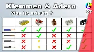 Elektroinstallation sicher verklemmen!