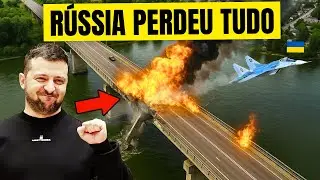 Ucrânia Acaba de Destruir Ponte Vital e Deixa Exército Russo sem Suprimentos