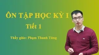 Ôn tập học kì I – Môn hóa lớp 11 – Phần I – Thầy Phạm Thanh Tùng