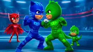 PJ Masks Heroes in Combat: Catboy and Gekko&rsquo;s Fierce Showdown | PJ Masks Animation 🌙💥
