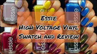 Essie - High Voltage Vinyl Swatch and Review (Purchased at Beyond Polish)