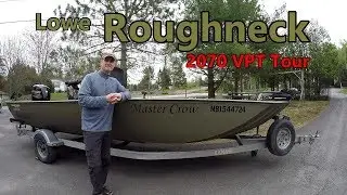 Lowe Roughneck R 2070 VPT Jon Boat Tour-2018