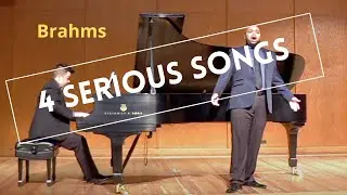 BRAHMS | VIER ERNSTE GES&Auml;NGE (4 SERIOUS SONGS)