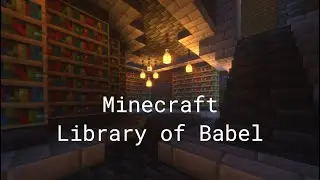 Minecraft Library of Babel | Trailer