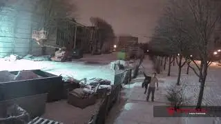 Arrest of the Month: Construction Site Fence Hopper Stopped in His Tracks
