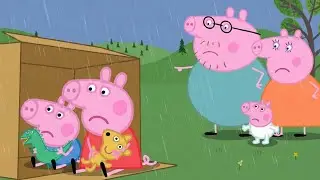 Peppa Pig Exploring the Halloween House 🎃🏚️ | Peppa Pig Funny Animation