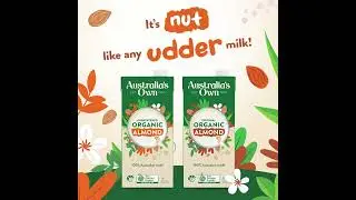 Australia&rsquo;s Own Organic Unsweetened Almond and Original Almond Drink