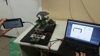 Spherical Parallel Manipulator, Movement copying - AGH NewTech