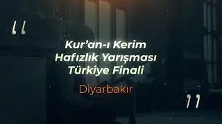 Hafızlık Yarışması Türkiye Finali - Diyarbakır - 2021 - @BitlisTV