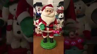 Message Fan Large Santa Gemmy 2007 #christmas #santa #snow