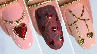 Valentine's Day Nail Art Designs 2026 | New Easy Valentines Nail Tutorial Compilation