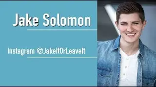 Jake Solomon 2019 Demo Reel