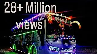 Tajmahal tourist bus Gangster edition kerala 1st dj glass floor bus Mass entry Kerala Tourist bus