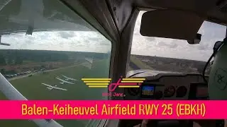 Balen-Keiheuvel Landing RWY25 (EBKH)