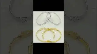 Stainless Steel Link Hinged Bangle Bracelet. #onlydealsllc