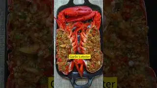 The garlic lobster was so delicious, I ate it all! #exlittlebeans #cooking  #funny_cats