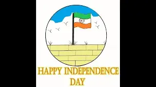 Independence Day Special Drawing @ AYANTI ART || Independence Day Drawing For Kids ||